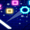brick breaker neon